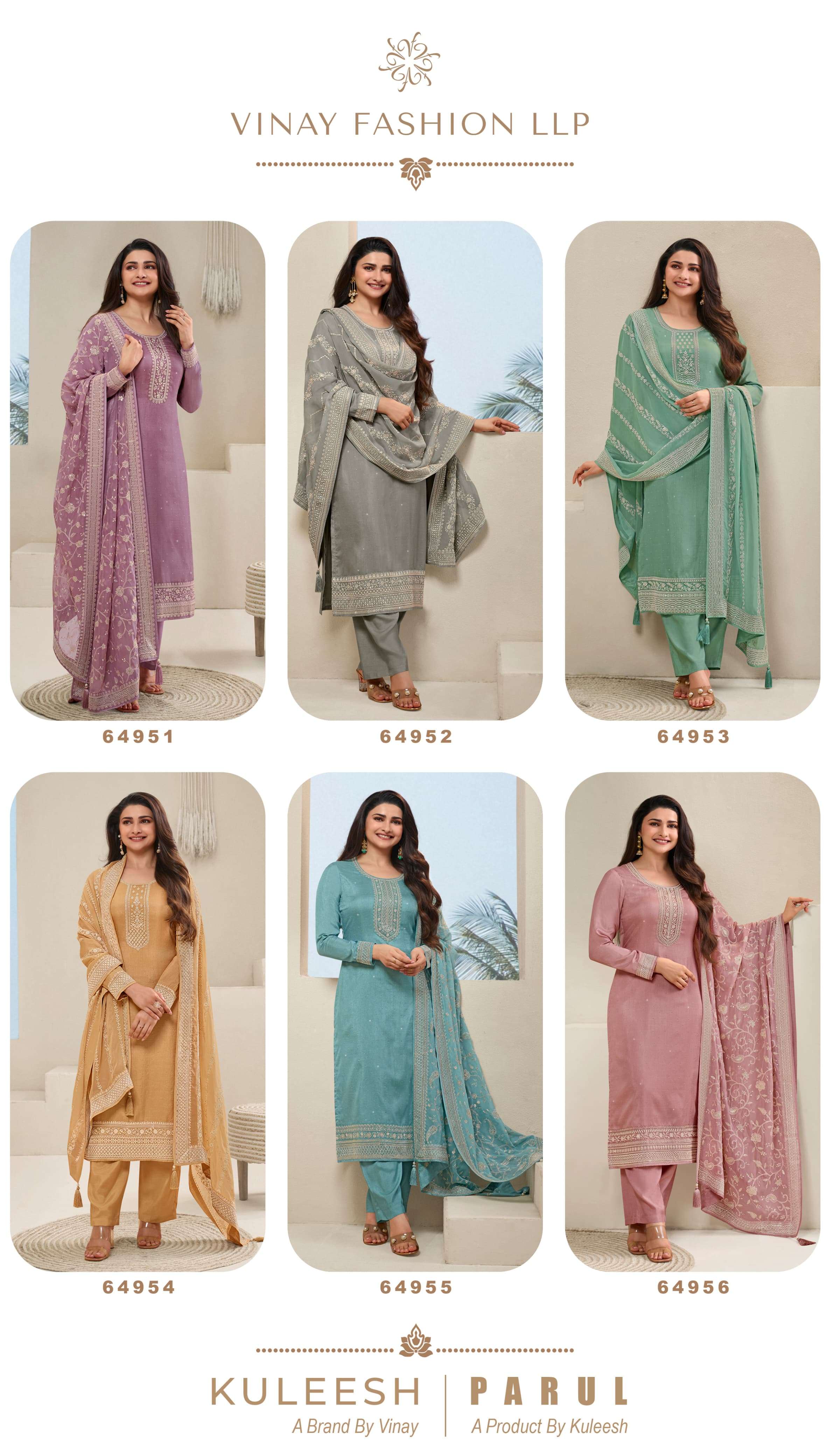 Kuleesh-Parul-Vinay Fshion-Asliwholesale-z-Catalogue